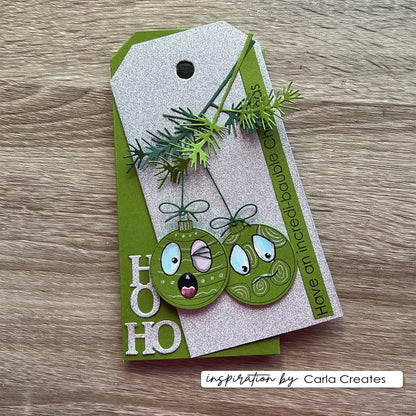 Vaessen Creative • Cutting and Embossing Dies Christmas Ornaments 15pcs