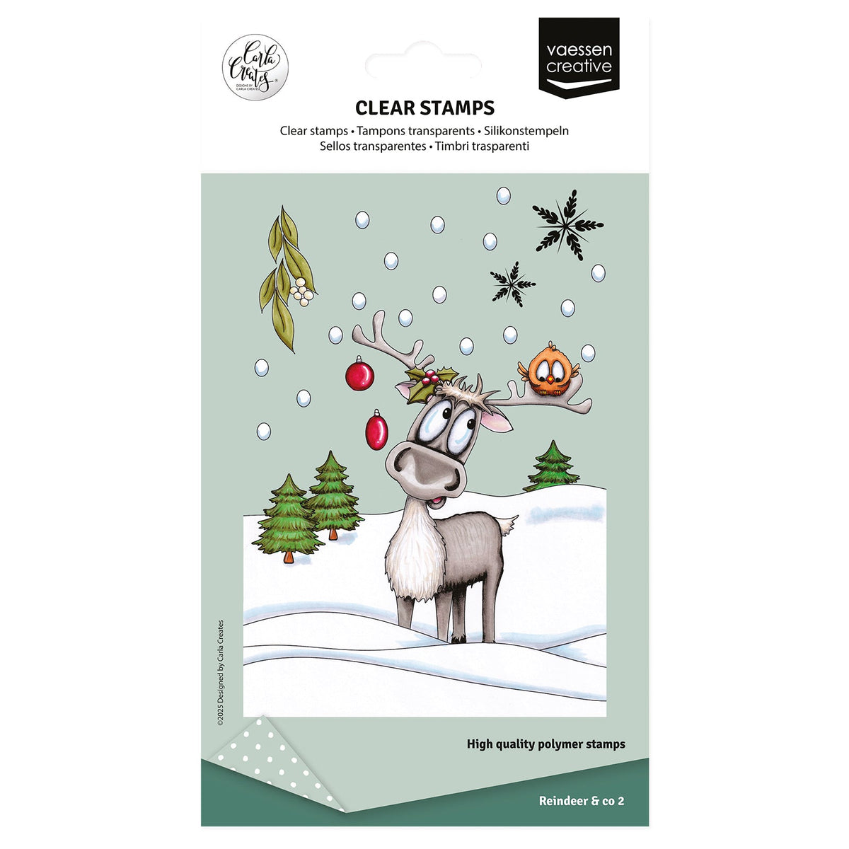 Vaessen Creative • Tampons transparents Rennes & Cie 2 14 pcs