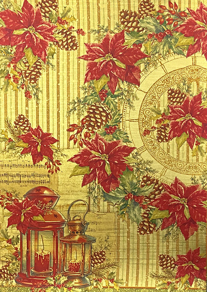 Deluxe Casse-Noisette en papier doré A4 5/paquet