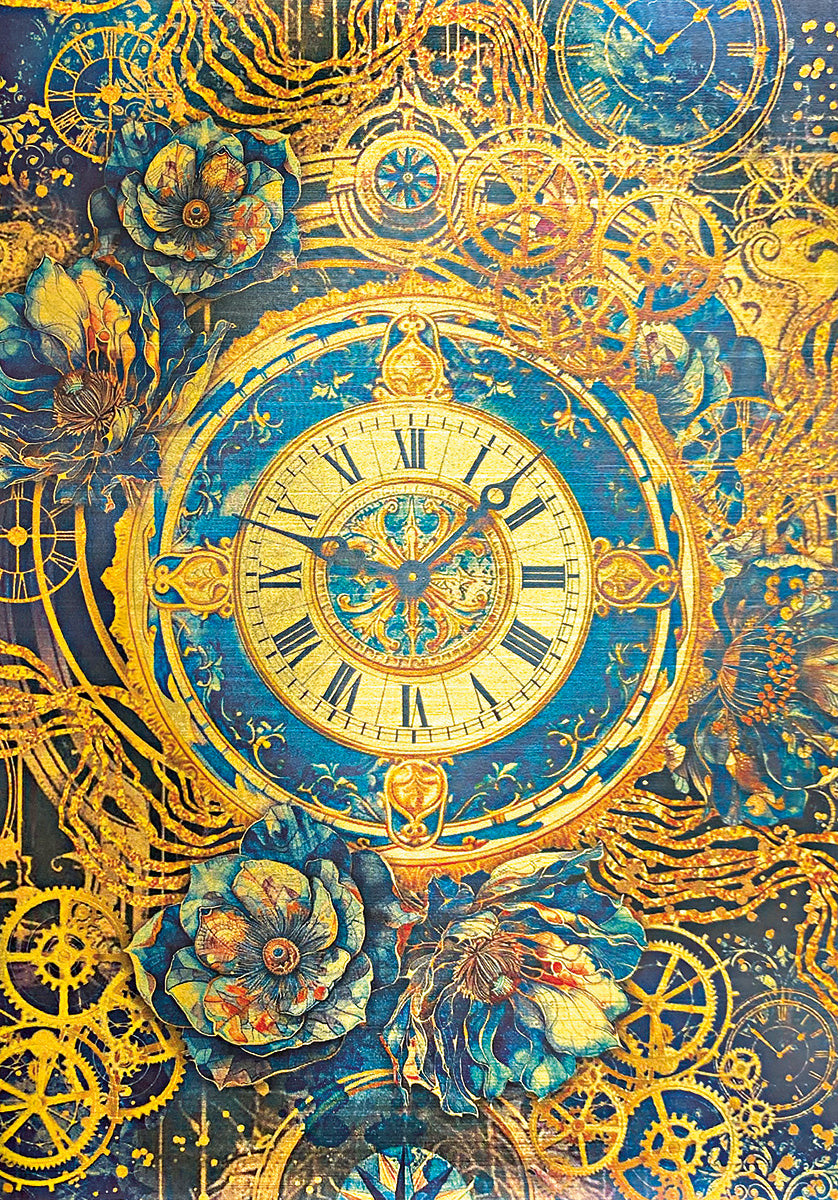 Papier Céleste Deluxe Or A4 5/Paquet