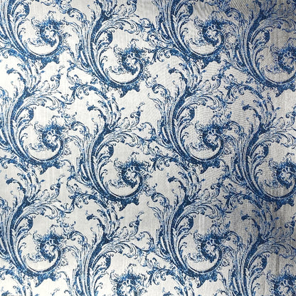 Élégance Deluxe de Papier Bleu Argenté 15x15cm 5/Paquet