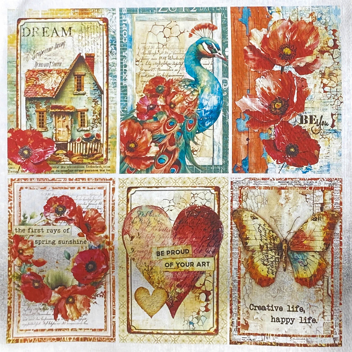 Deluxe Majestic Dream Papier Argent
 15,24x15,24 cm 5/Paquet