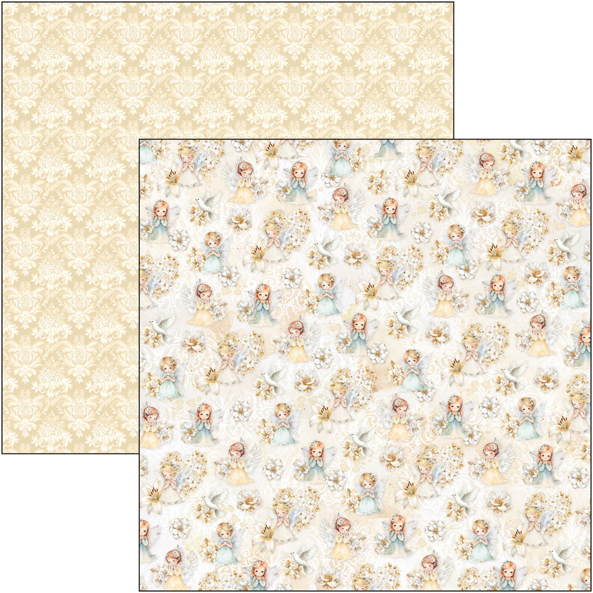 Bloc de papier Blessing Day 20,3x20,3cm 12 feuilles/paquet