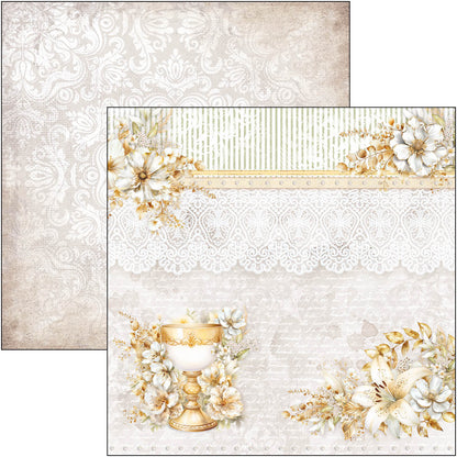 Bloc de papier Blessing Day 20,3x20,3cm 12 feuilles/paquet