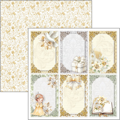 Bloc de papier Blessing Day 20,3x20,3cm 12 feuilles/paquet