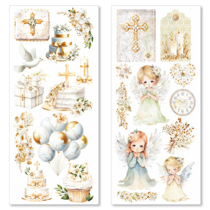 Blessing Day Transparent Adhesive Sheets 5/Pkg
