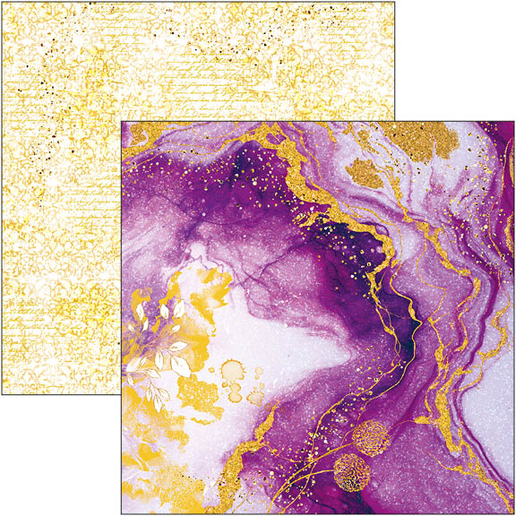 Bloc de papier Ethereal 30,5 x 30,5 cm 12 feuilles/paquet