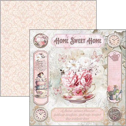 Timeless Moments Paper Pad 12"x12" 12/Pkg