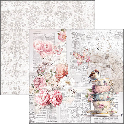Timeless Moments Paper Pad 12"x12" 12/Pkg