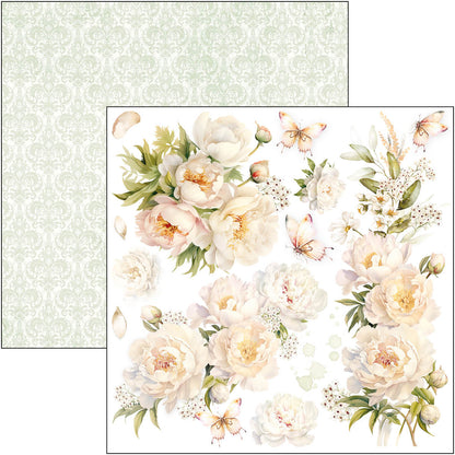 Bloc de papiers à découper Always & Forever 15x15 cm 24 feuilles/paquet