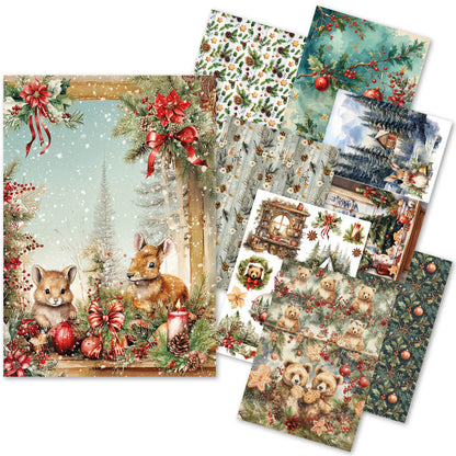 Papier de Riz A5 ASSORTI 8/Paquet Cacao Chaud & Houx