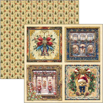 Bloc de motifs Les Jouets 30,5 x 30,5 cm 8 pces