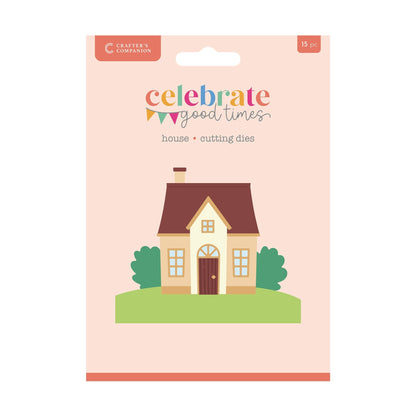 Matrice en métal de la collection Celebrate Good Times de Crafter's Companion - Maison