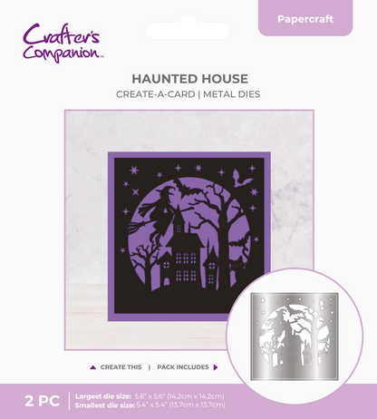 Crafter's Companion Create a Card Die Set Haunted House