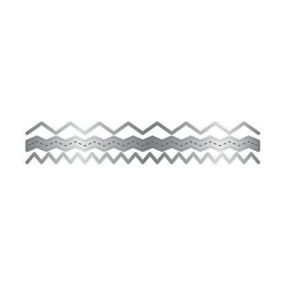 Crafters Companion Matrice de découpe métallique Edgeable - Zigzag