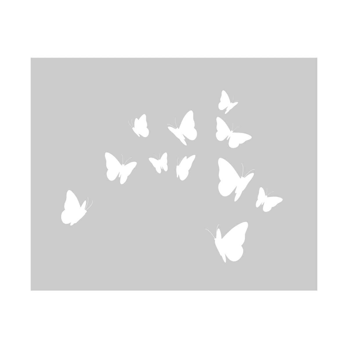 Crafters Companion - Matrices, tampons et pochoirs en métal - Butterfly Kisses