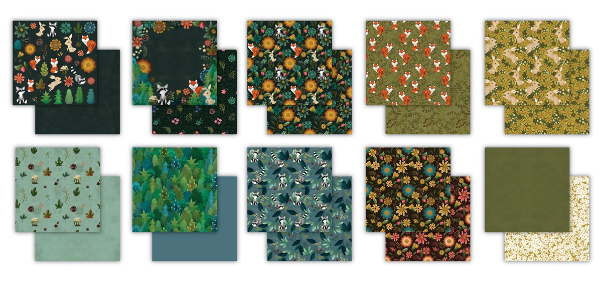 Craft Consortium - À travers les arbres - 30,5 x 30,5 cm