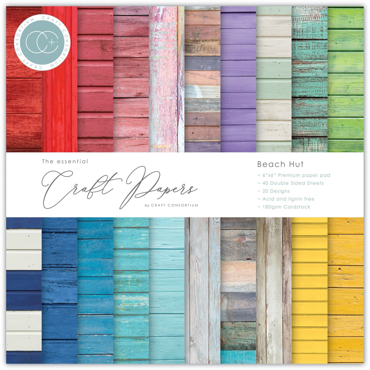 Craft Consortium - Cabine de Plage - 6x6