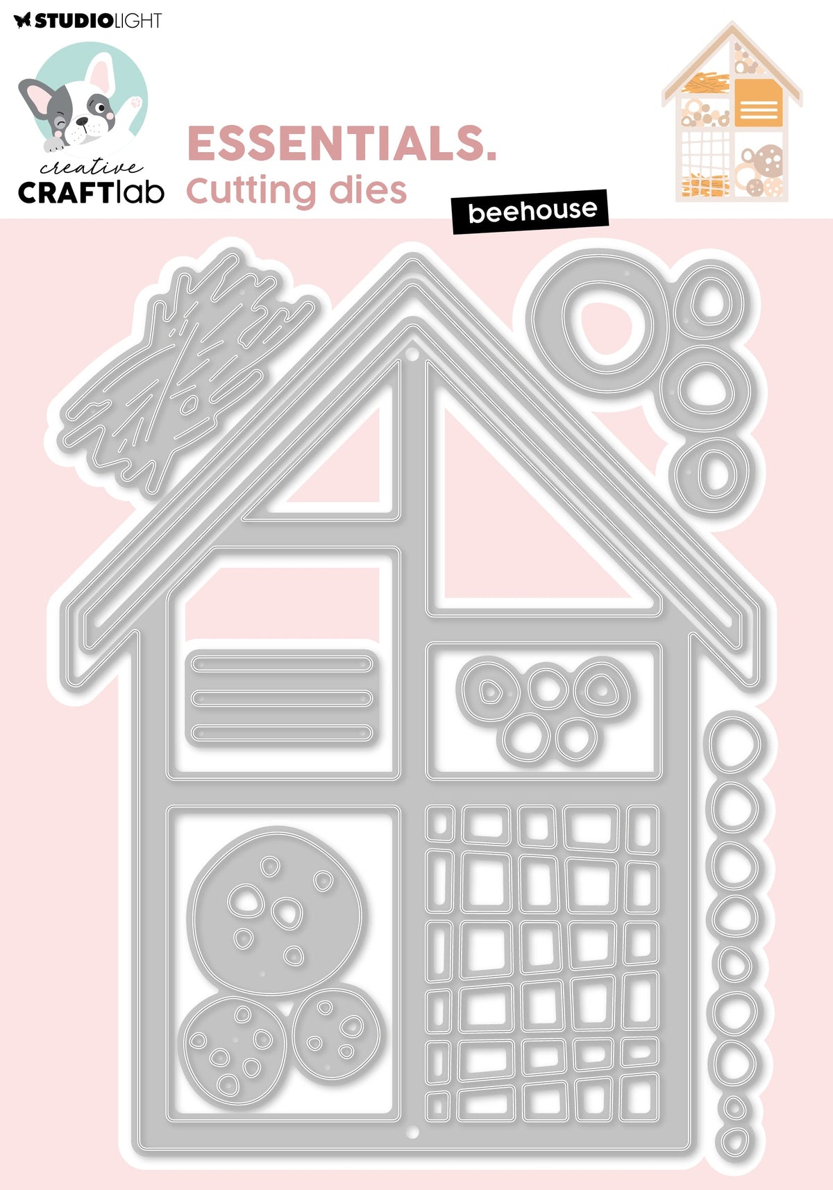 Matrices de découpe CCL Beehouse Essentials 8 pièces