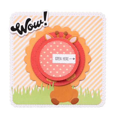 CCL Matrices de coupe "Peekaboo Circle Essentials" 3 pièces