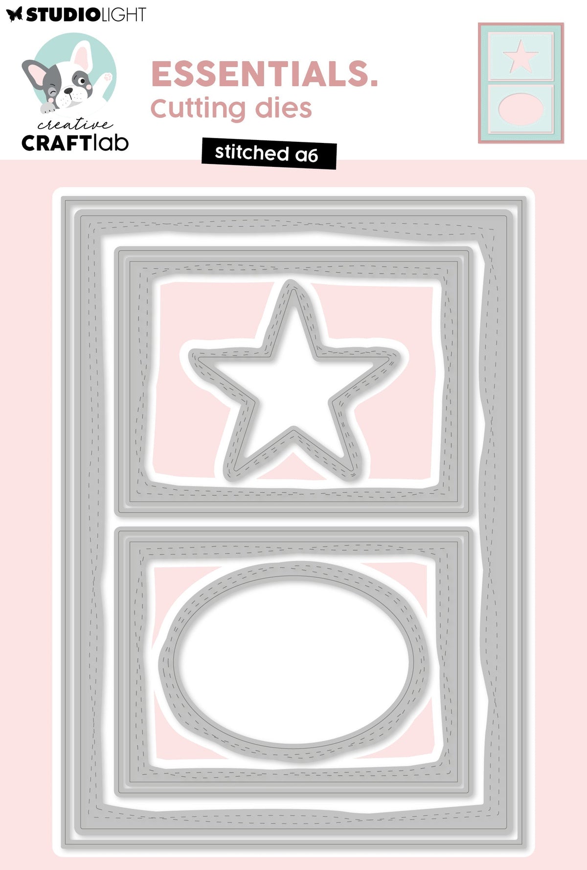 Matrices de découpe CCL A6 Essentiels 9 pièces