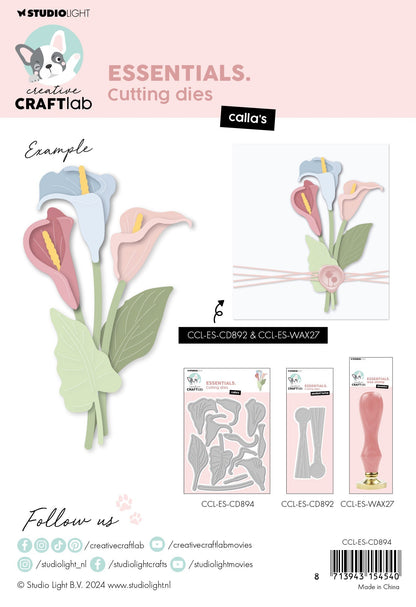 Matrice de découpe CCL Calla's Essentials 12 pièces