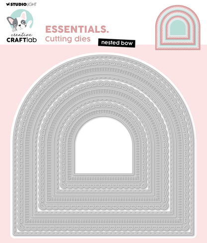 CCL Matrice de découpe Essentiels de nœud emboîtables 12 pièces