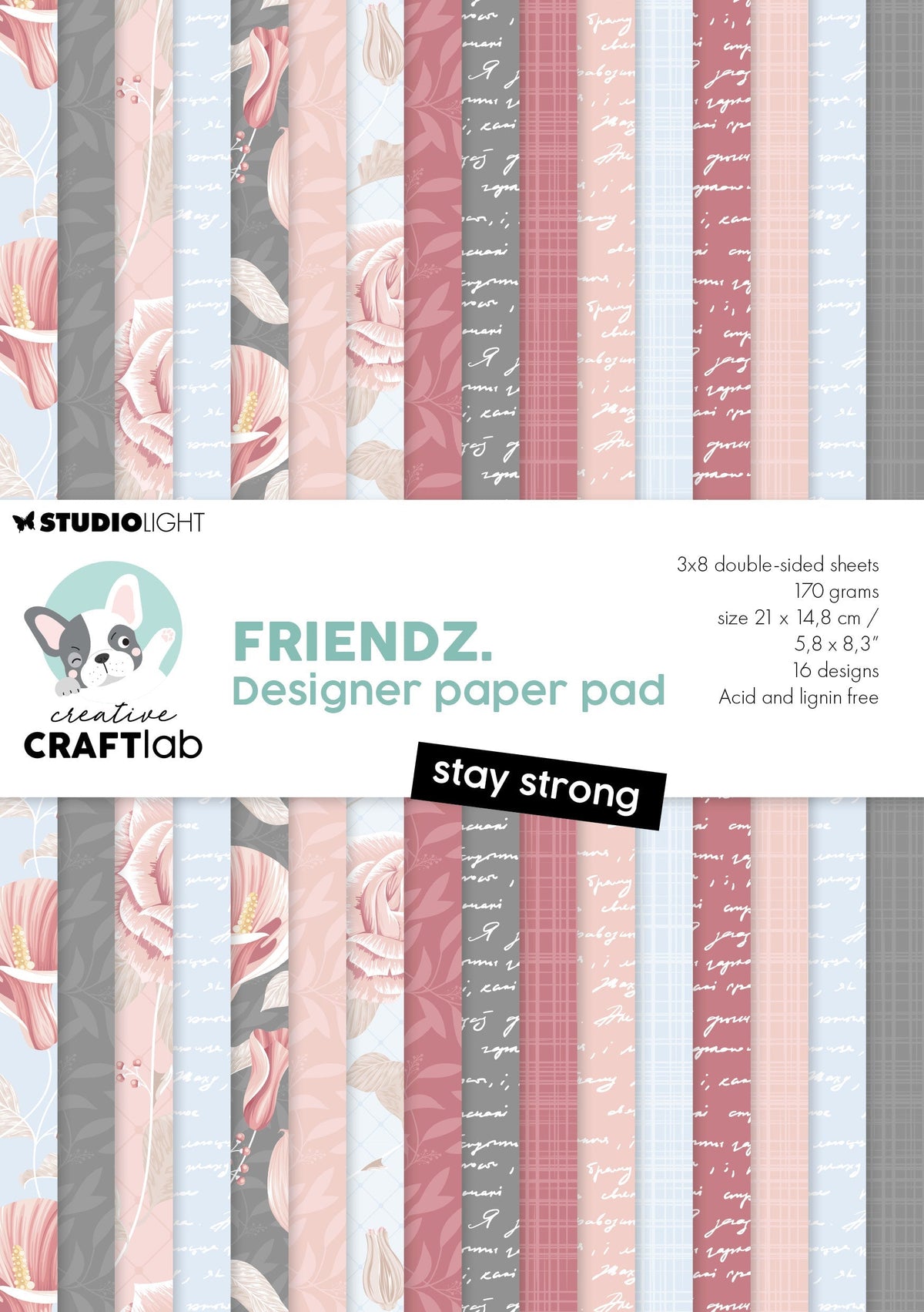 CCL Design Paper Pad Stay Strong Essentials 24 SH