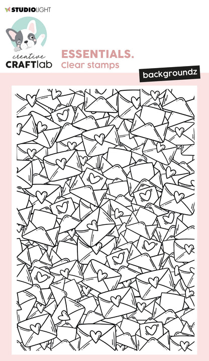 CCL Tampon transparent Backgroundz Essentials 148x105x3mm 1 pièce n°435
