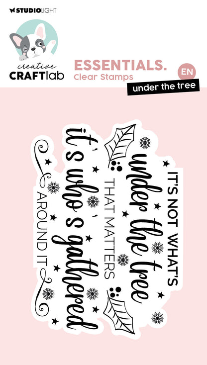 CCL Clear Stamp Under The Tree Essentials 1 PC