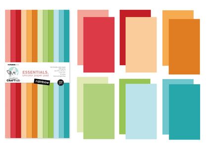 CCL Unicolor Paper Pad Rainbow Essentials 24 SH