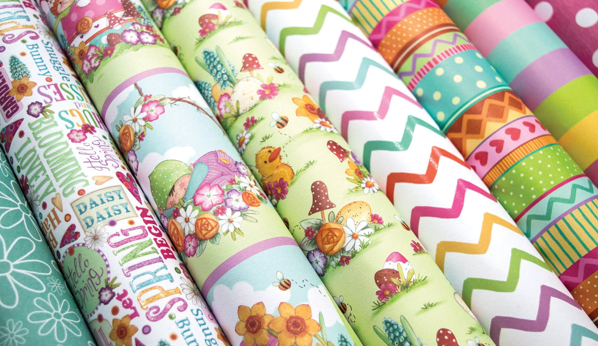 Craft Consortium Que le printemps commence - Bloc de papier 30x30 cm