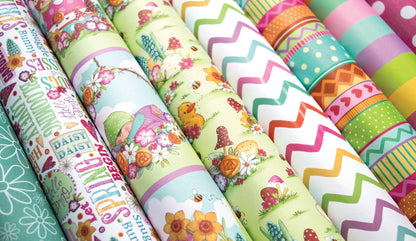 Craft Consortium Que le printemps commence - Bloc de papier 30x30 cm