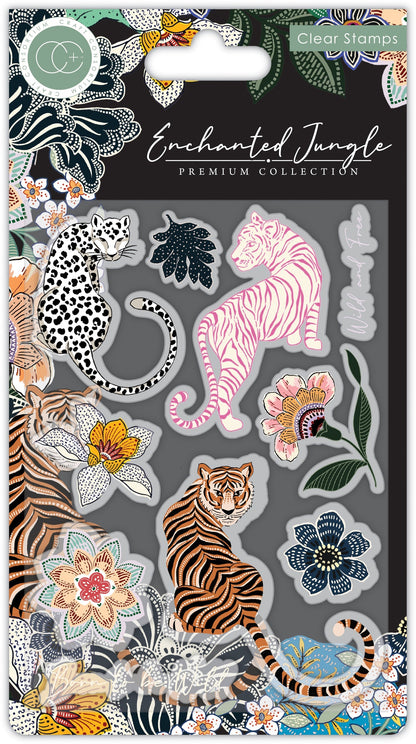 Craft Consortium Enchanted Jungle - Set de tampons