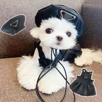 Pawda Hat and Dress Set – Dog Outfit Set