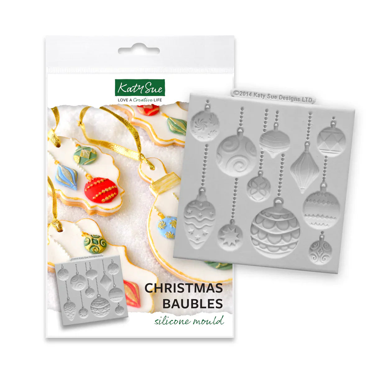 Moule en silicone pour boules de Noël