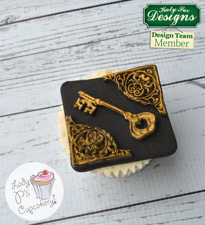 Moule en silicone, collection coins décoratifs
