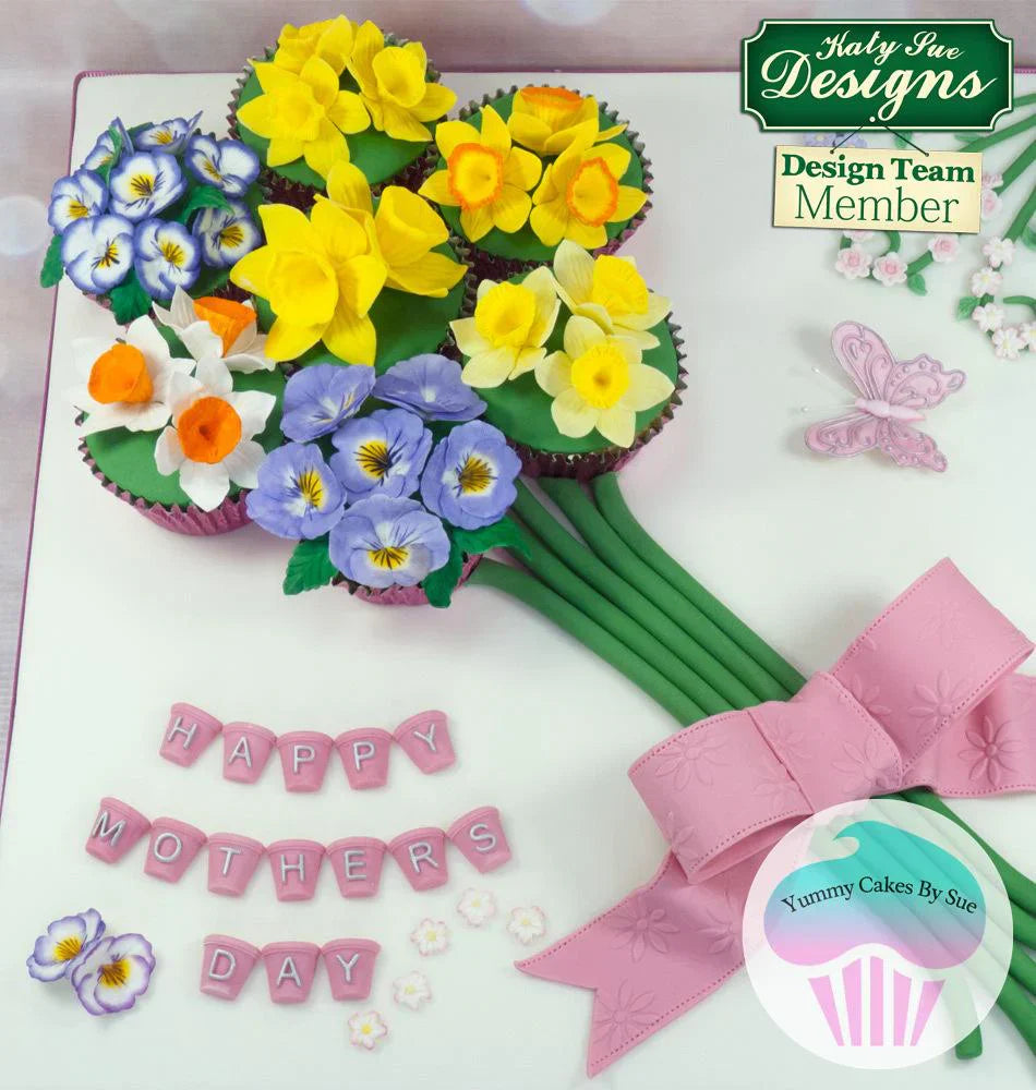 Pansies Silicone Mould