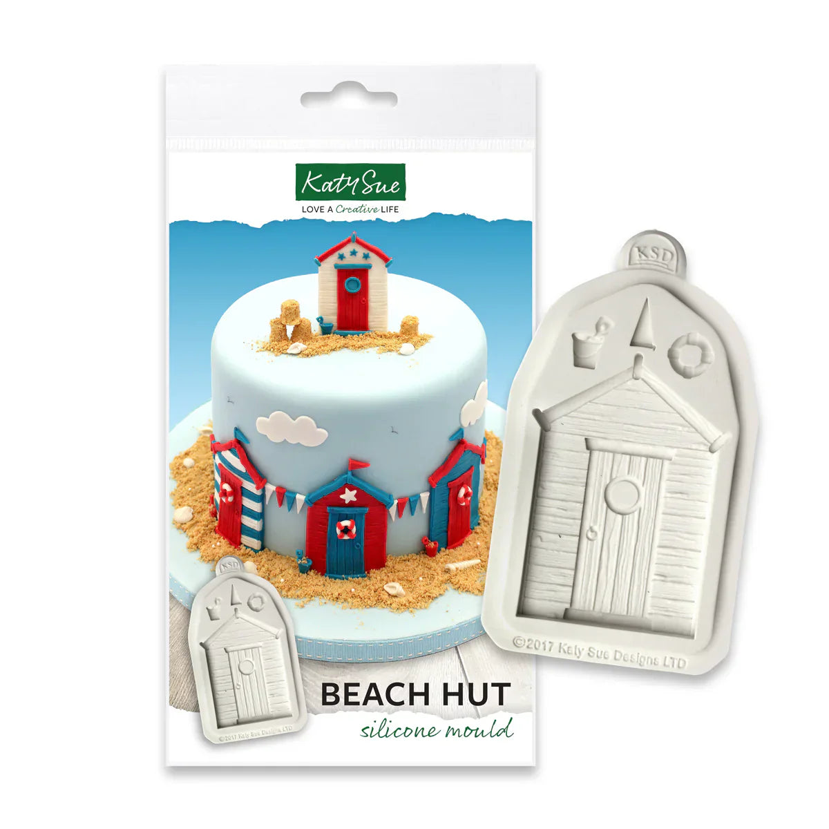 Beach Hut Silicone Mould