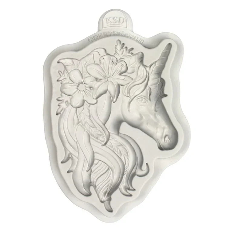 Moule en silicone licorne