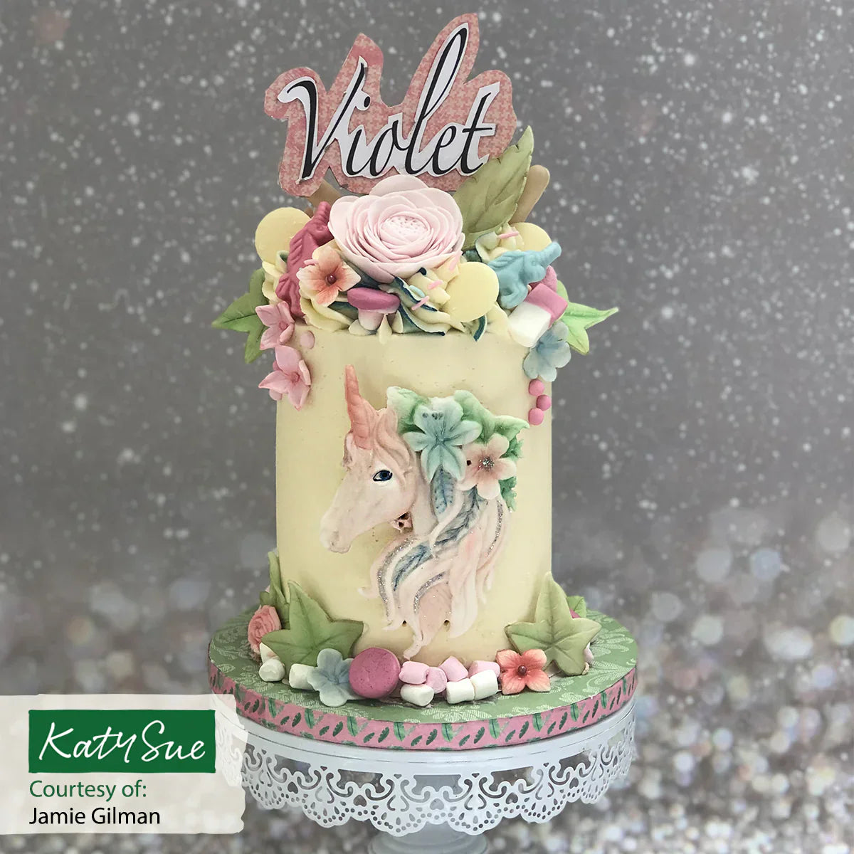Moule en silicone licorne
