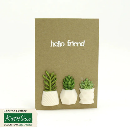 Succulent Pots Silicone Mould