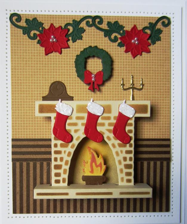 Cheminée 3D Collection festive