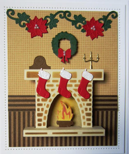 Cheminée 3D Collection festive