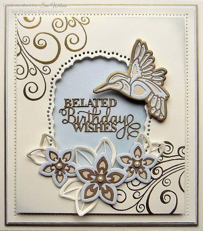 Matrices de découpe Creative Expressions par Sue Wilson, collection Background Herringbone