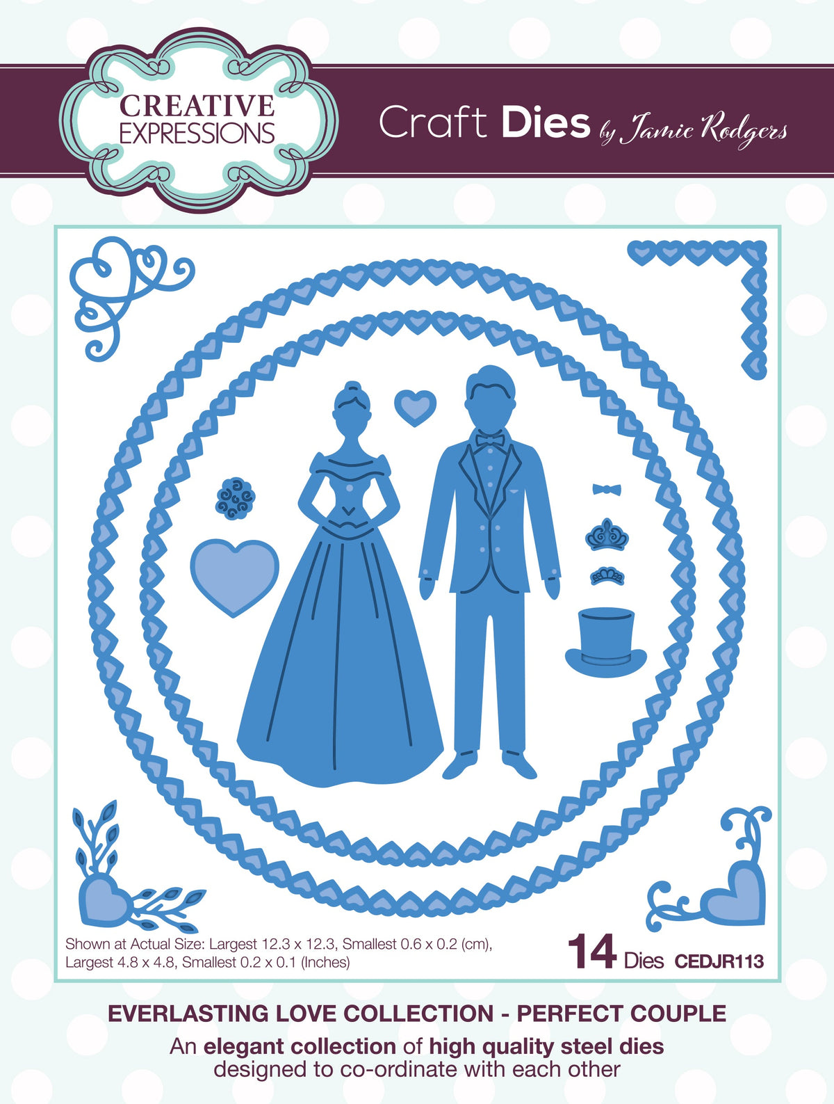Jamie Rodgers - Matrices de découpe Mariage
