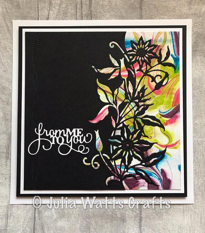 Collection Paper Cuts Creative Expressions – Bordure Clématite