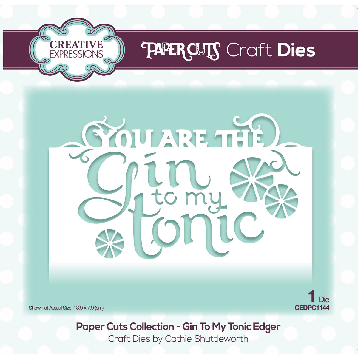 Collection Papier Découpé - Gin To My Tonic Frise