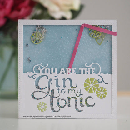 Collection Papier Découpé - Gin To My Tonic Frise