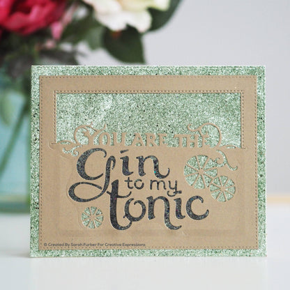 Collection Papier Découpé - Gin To My Tonic Frise